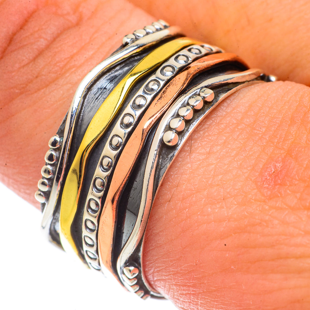 Meditation Spinner Rings handcrafted by Anasilvercos - RING66295