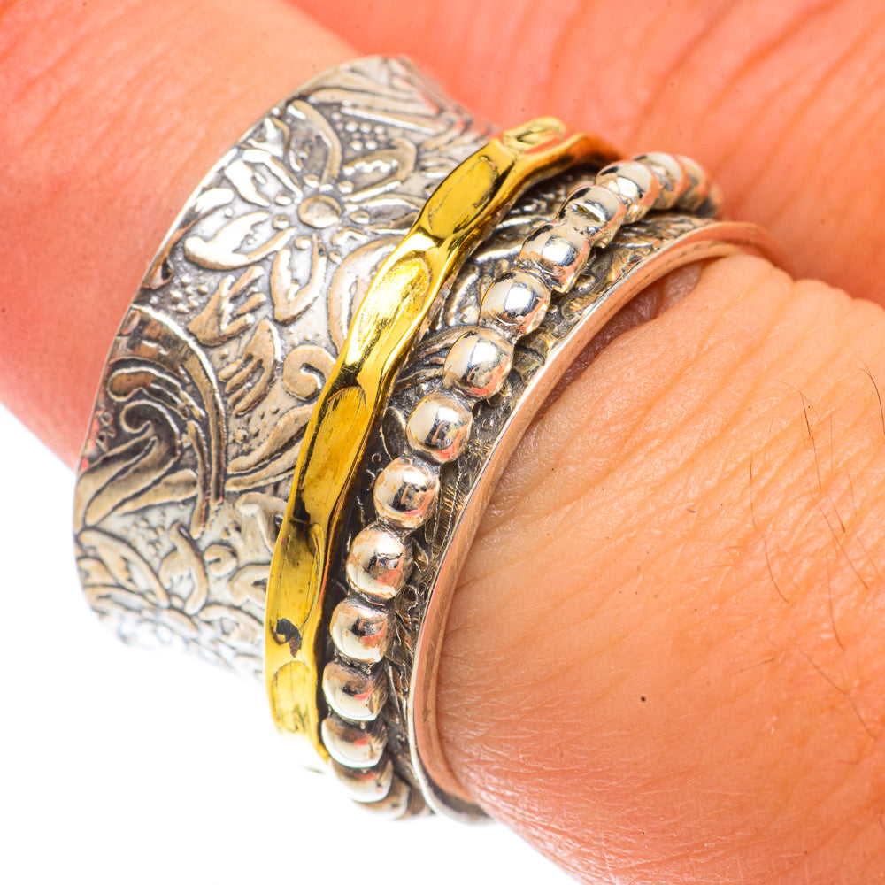 Meditation Spinner Rings handcrafted by Anasilvercos - RING66298