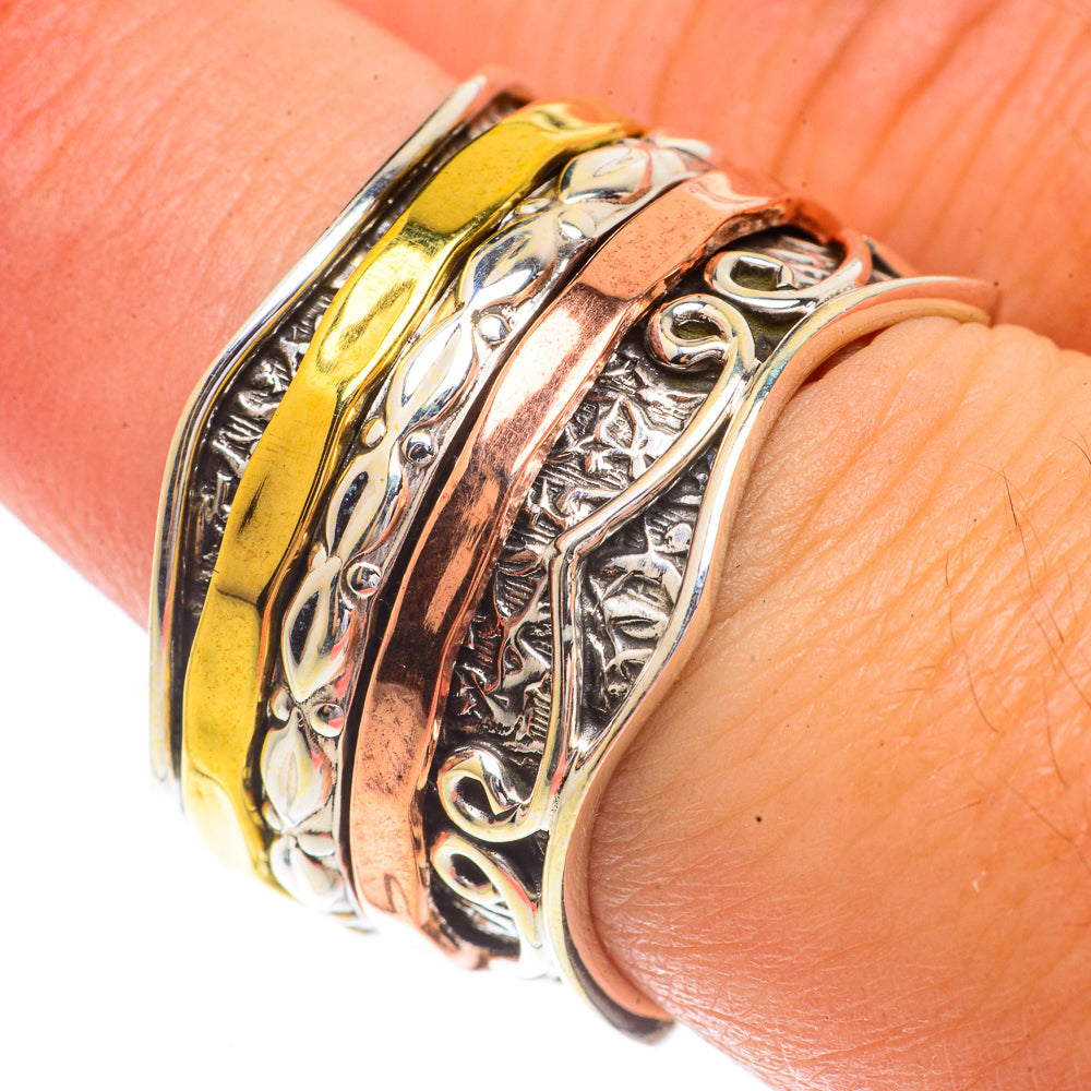 Meditation Spinner Rings handcrafted by Anasilvercos - RING66300