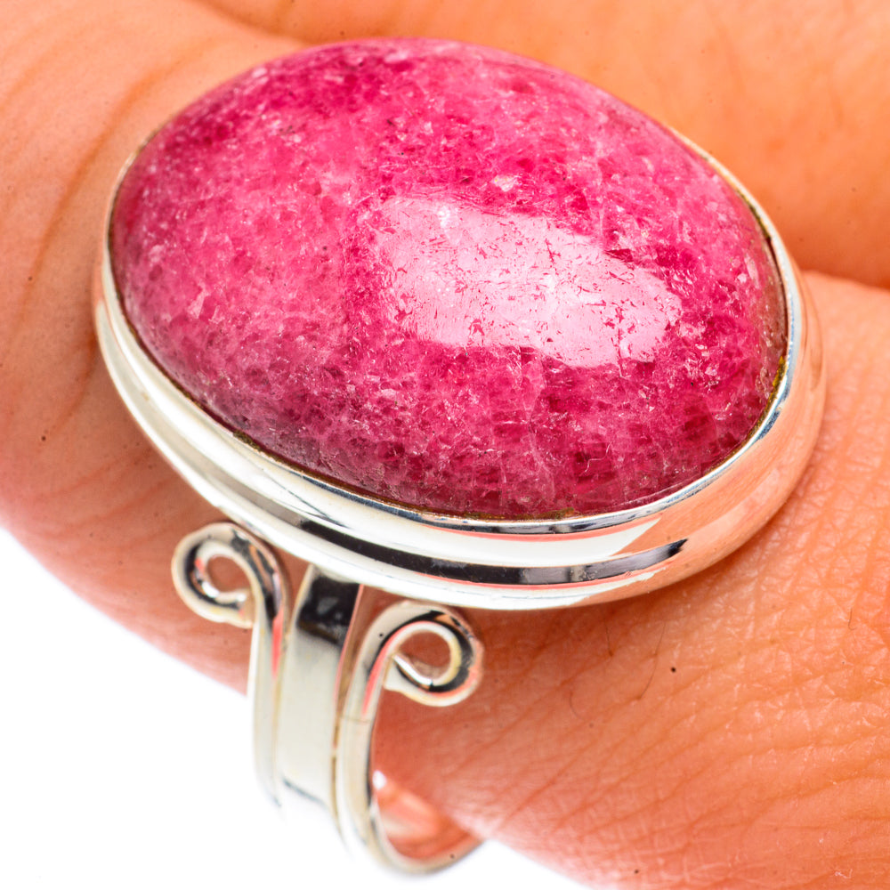 Thulite Rings handcrafted by Anasilvercos - RING66324