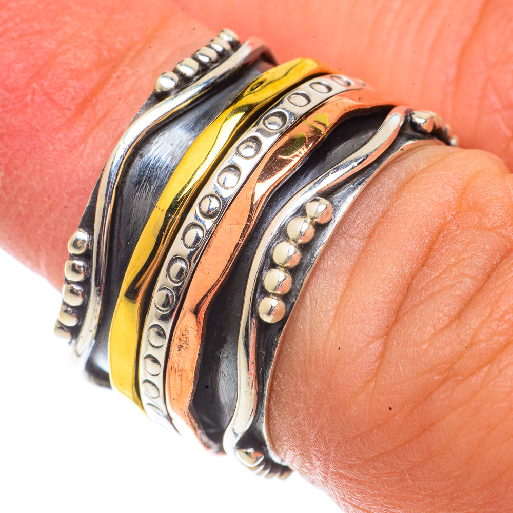 Meditation Spinner Rings handcrafted by Anasilvercos - RING66331