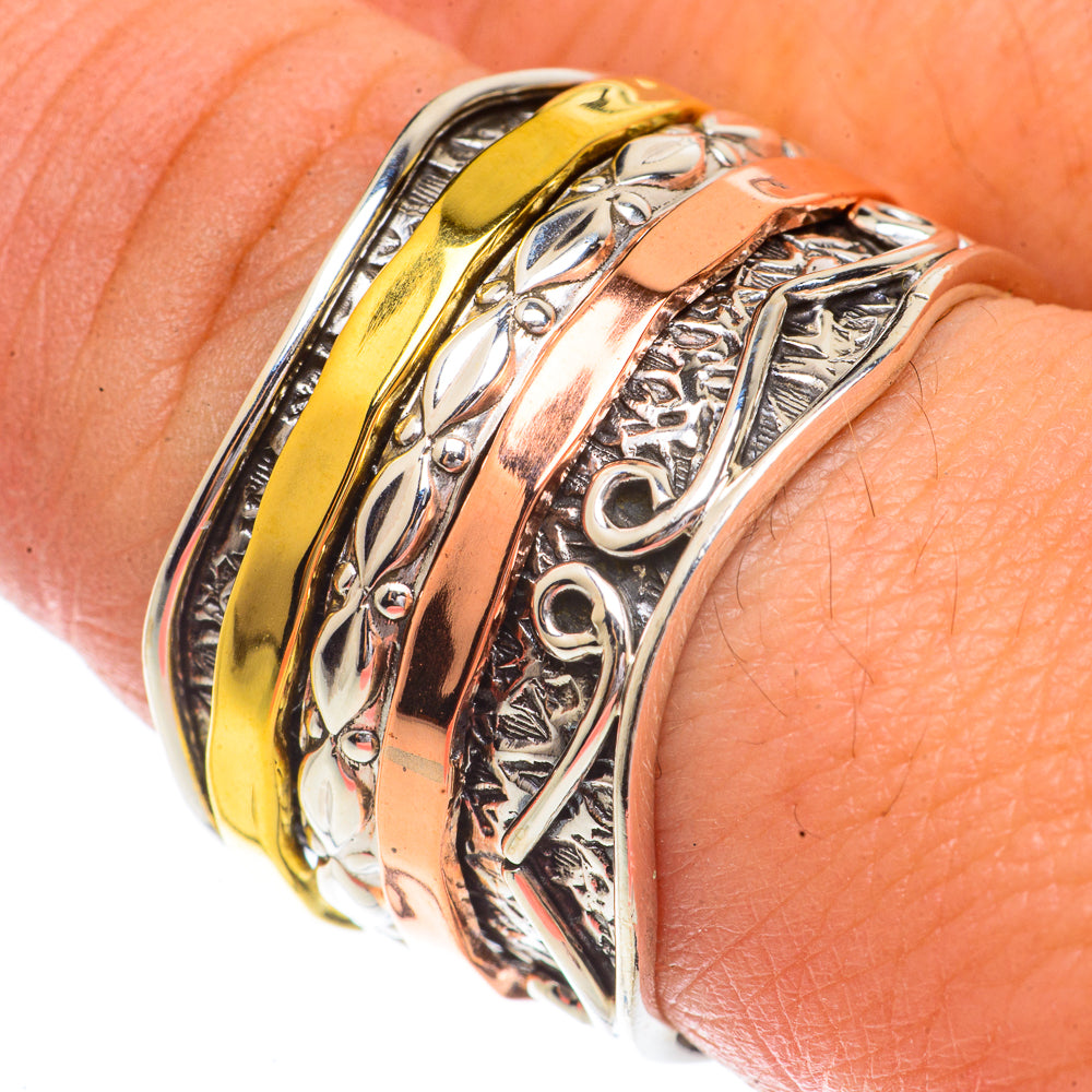 Meditation Spinner Rings handcrafted by Anasilvercos - RING66333