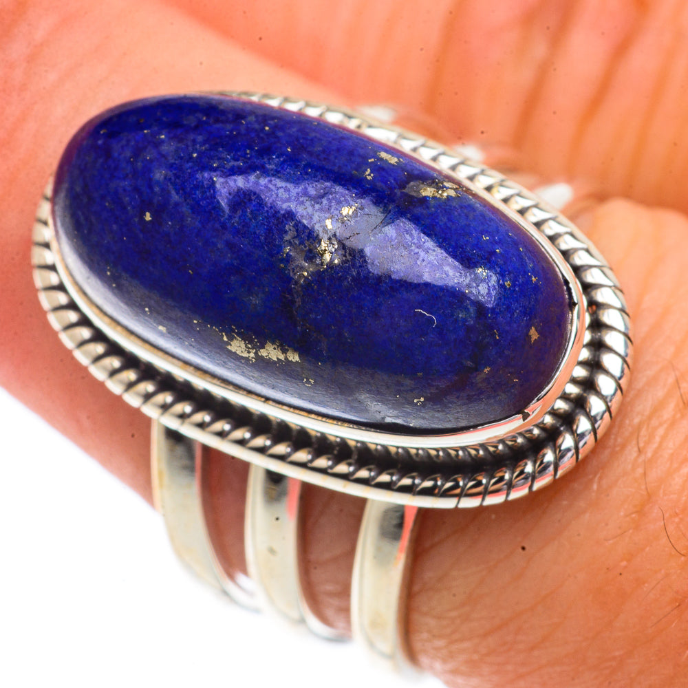 Lapis Lazuli Rings handcrafted by Anasilvercos - RING66340