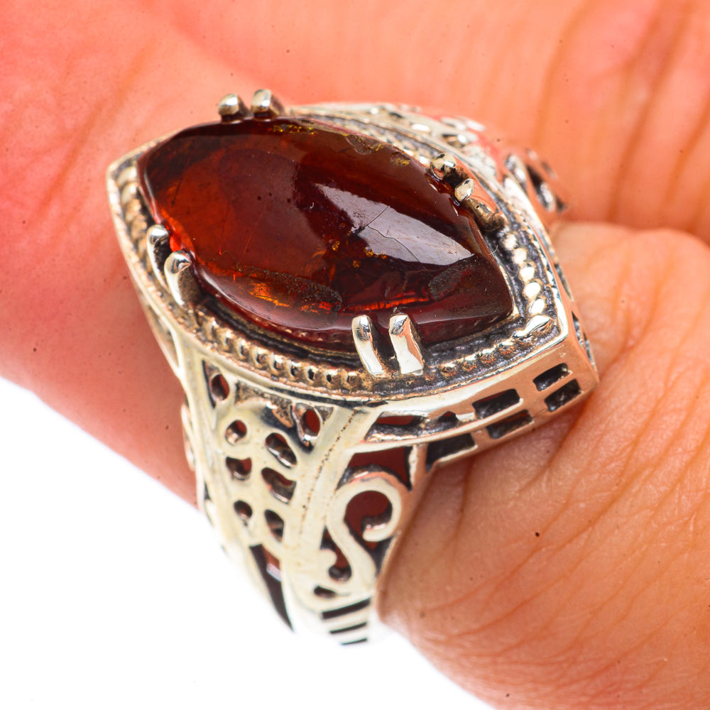 Baltic Amber Rings handcrafted by Anasilvercos - RING66354