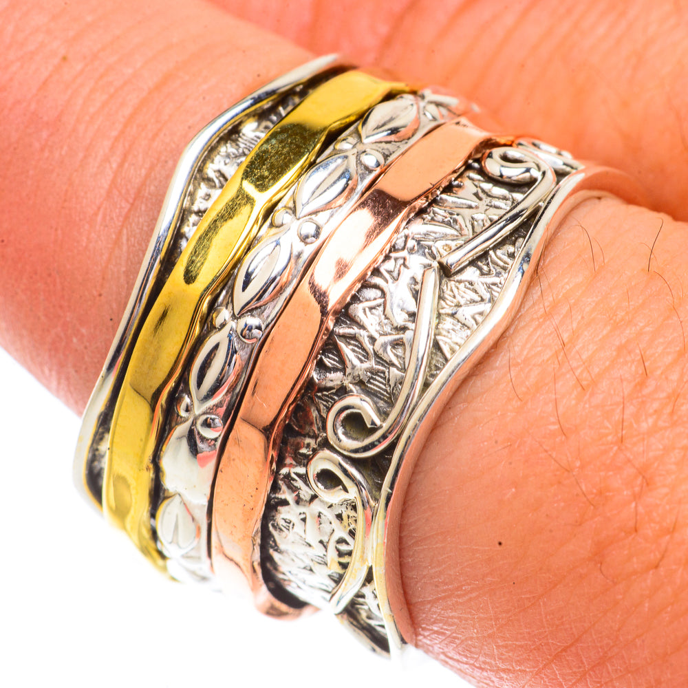 Meditation Spinner Rings handcrafted by Anasilvercos - RING66361