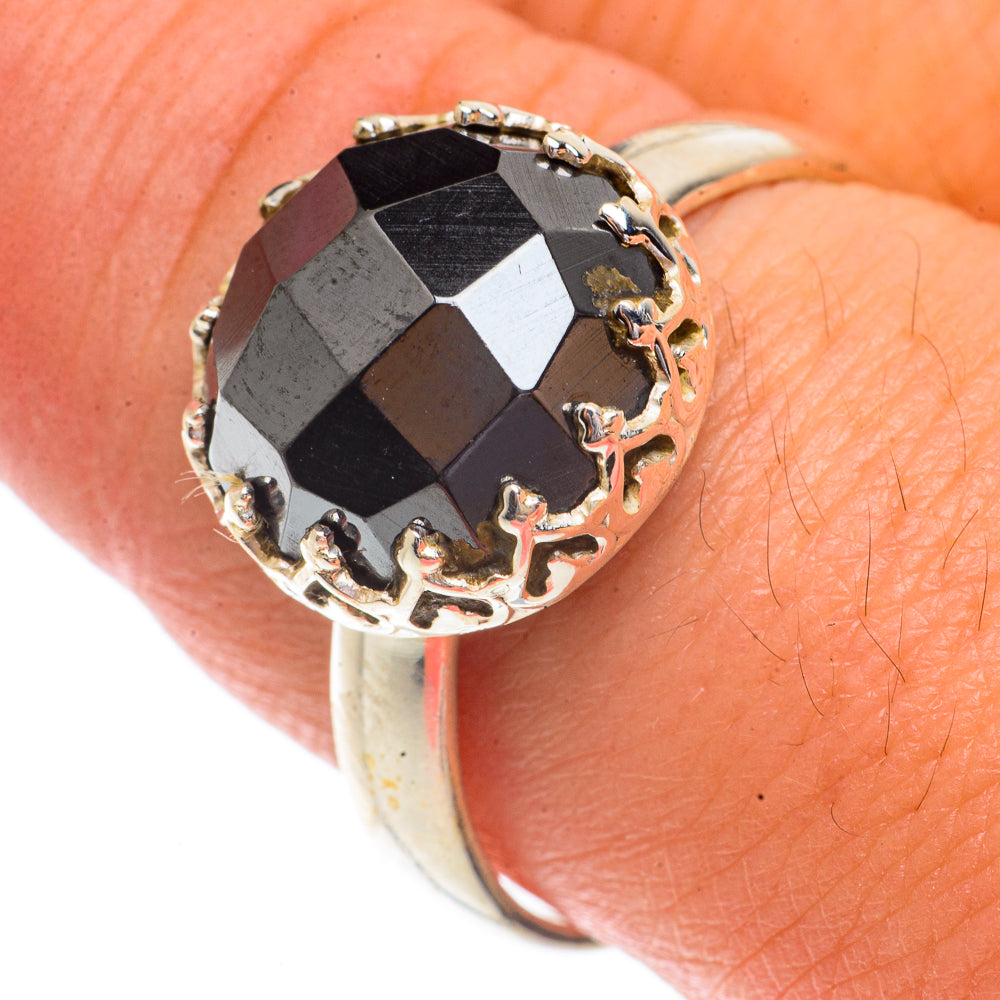 Black Onyx Rings handcrafted by Anasilvercos - RING66369