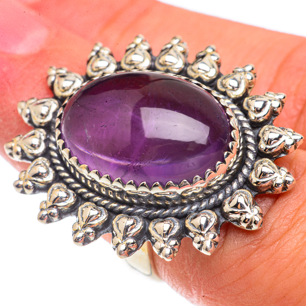 Amethyst Rings handcrafted by Anasilvercos - RING66378