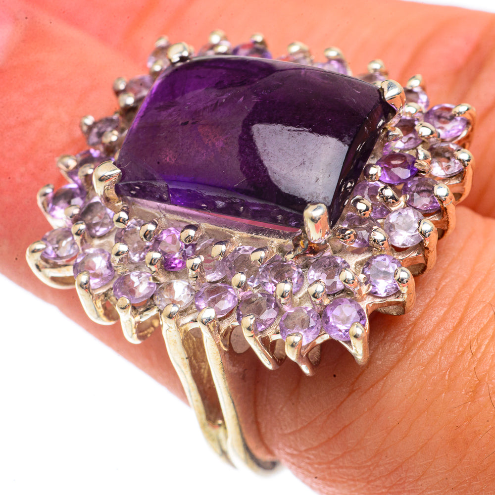 Amethyst Rings handcrafted by Anasilvercos - RING66380