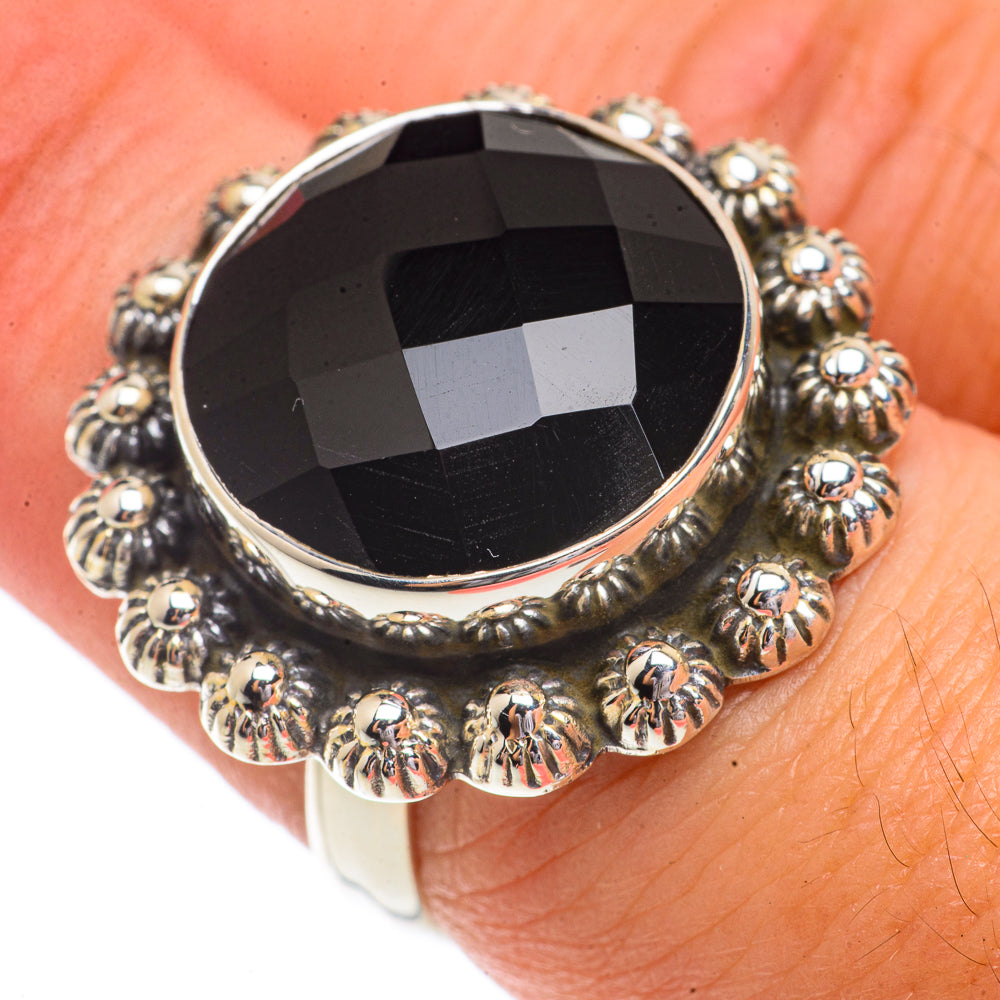 Black Onyx Rings handcrafted by Anasilvercos - RING66384