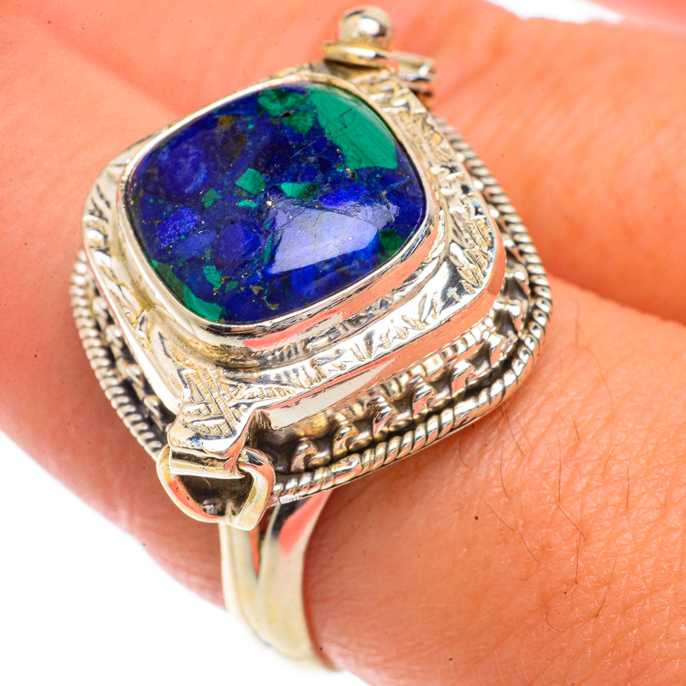 Azurite Rings handcrafted by Anasilvercos - RING66395