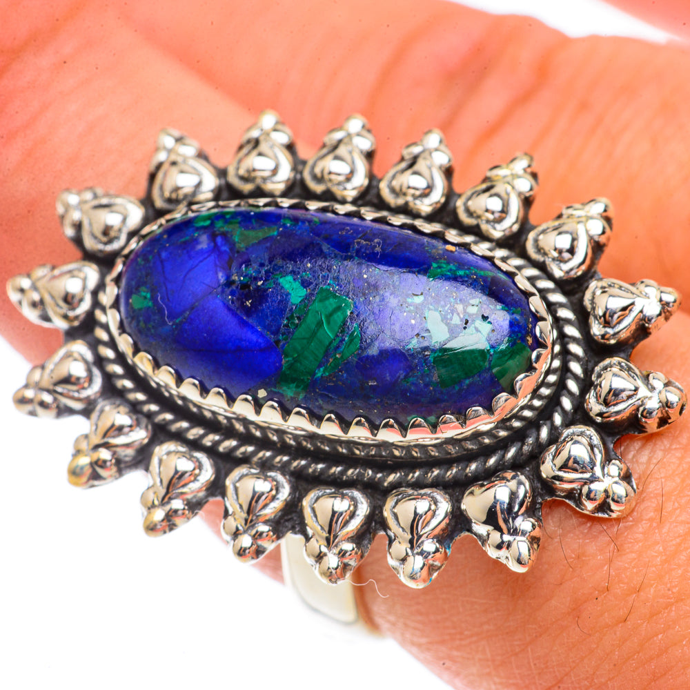 Azurite Rings handcrafted by Anasilvercos - RING66398