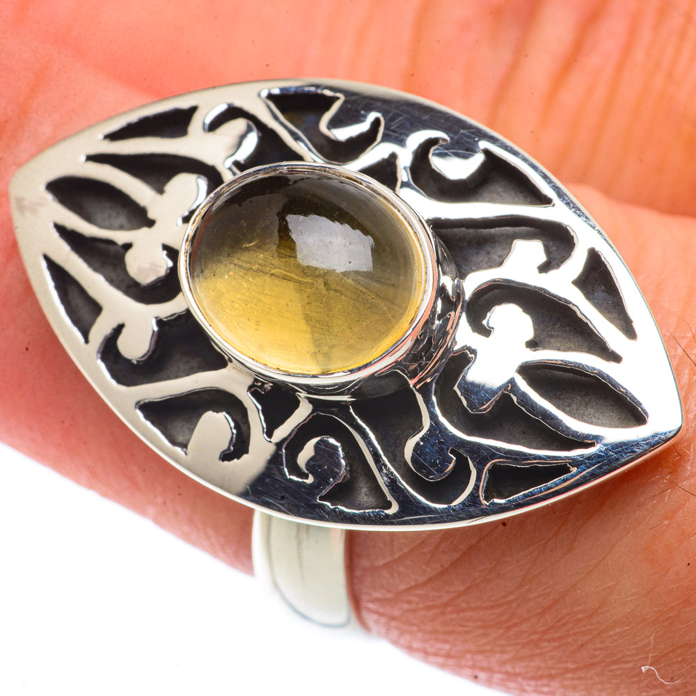 Citrine Rings handcrafted by Anasilvercos - RING66446