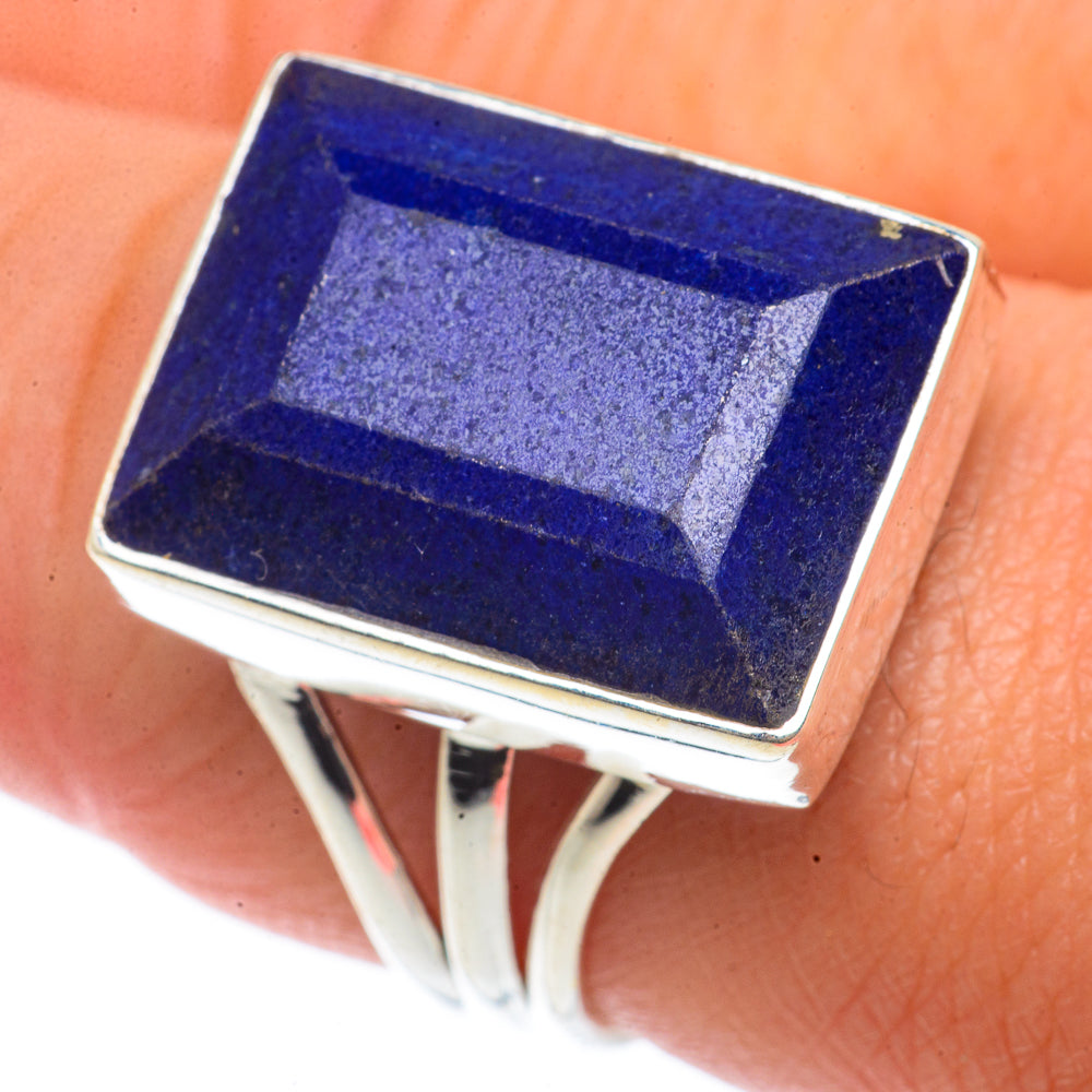 Lapis Lazuli Rings handcrafted by Anasilvercos - RING66462