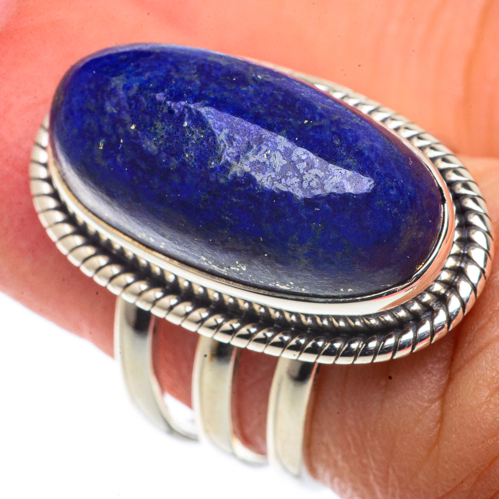 Lapis Lazuli Rings handcrafted by Anasilvercos - RING66490