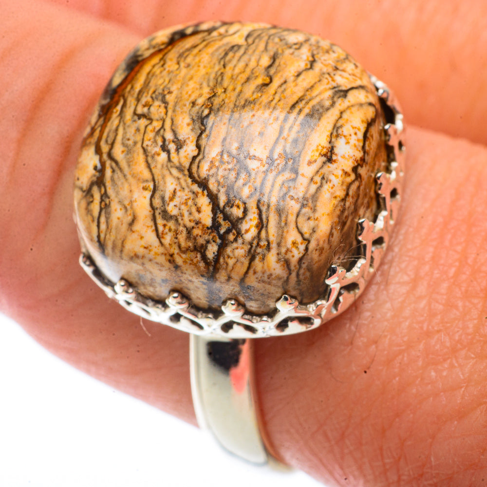 Picture Jasper Rings handcrafted by Anasilvercos - RING66497