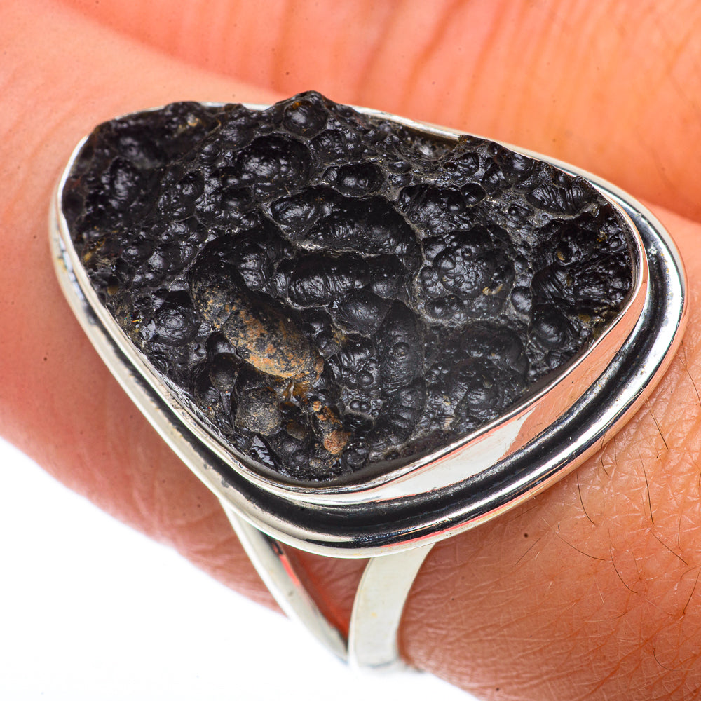 Tektite Rings handcrafted by Anasilvercos - RING66532