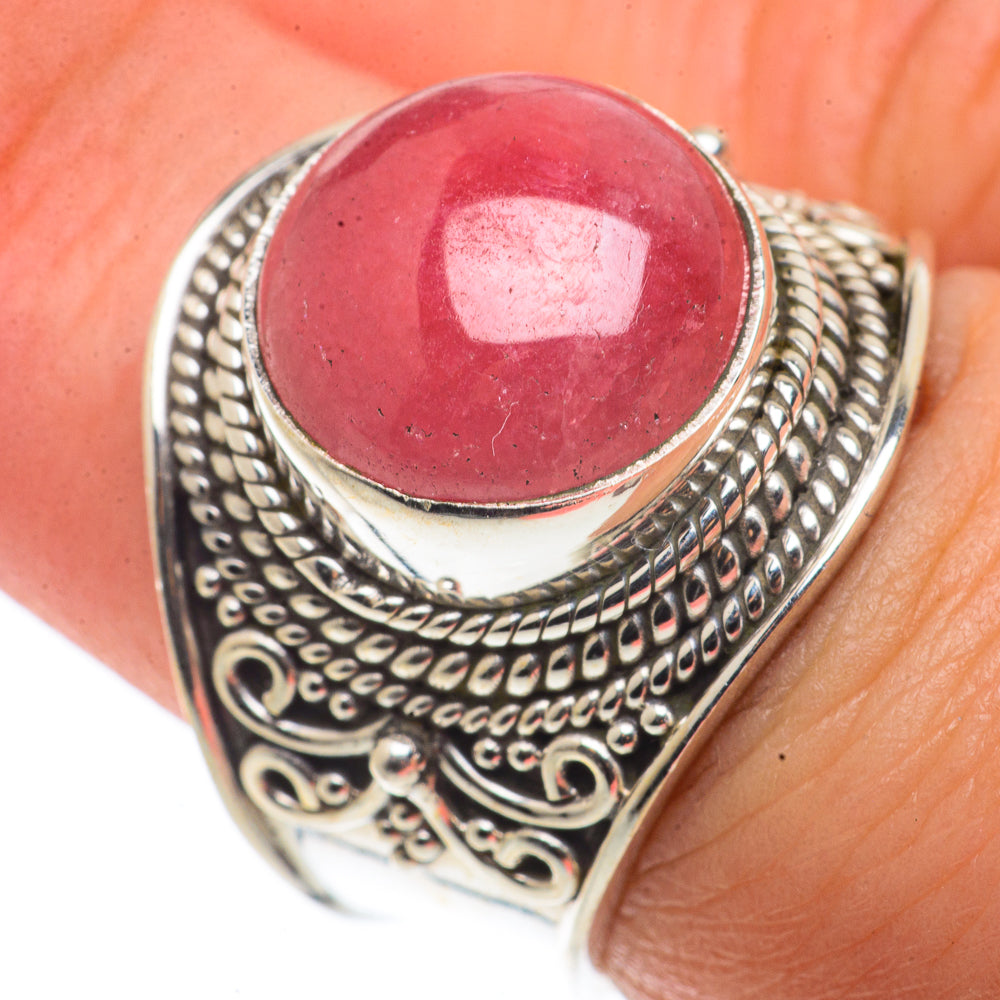Rhodochrosite Rings handcrafted by Anasilvercos - RING66551