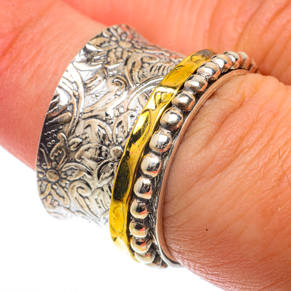 Meditation Spinner Rings handcrafted by Anasilvercos - RING66553