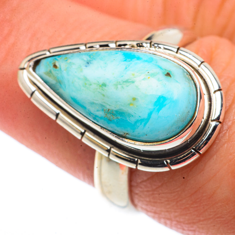 Peruvian Opal Rings handcrafted by Anasilvercos - RING66560