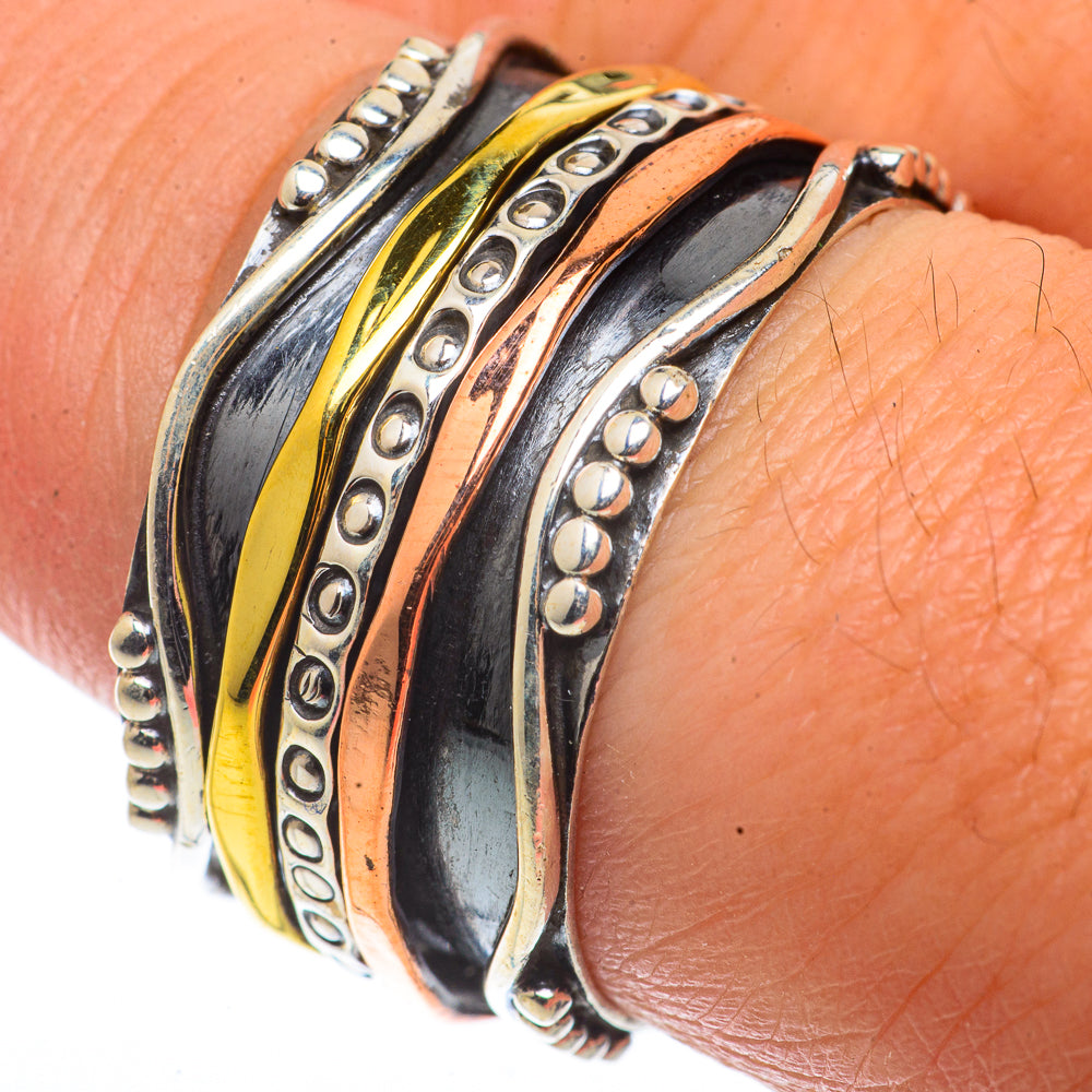 Meditation Spinner Rings handcrafted by Anasilvercos - RING66572