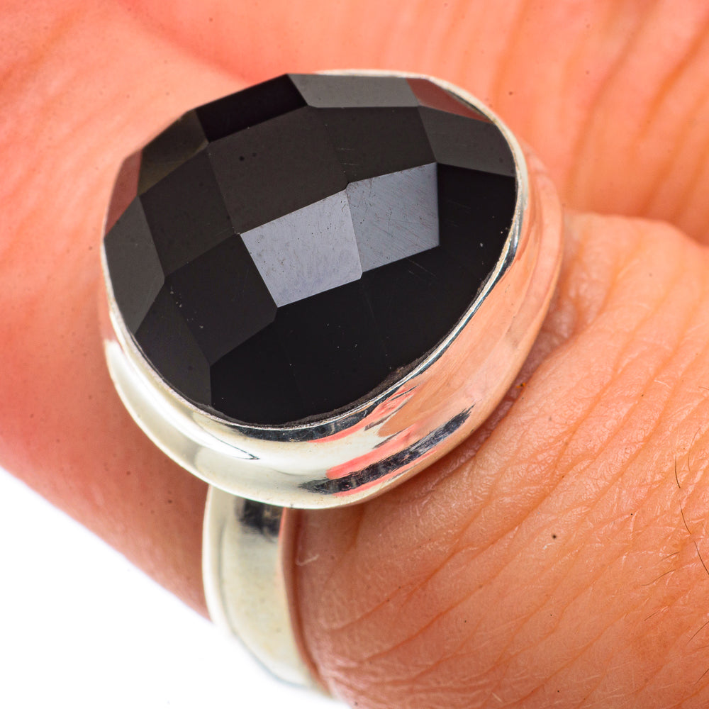 Black Onyx Rings handcrafted by Anasilvercos - RING66574