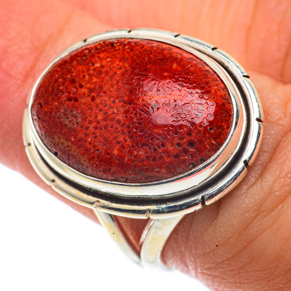 Sponge Coral Rings handcrafted by Anasilvercos - RING66586