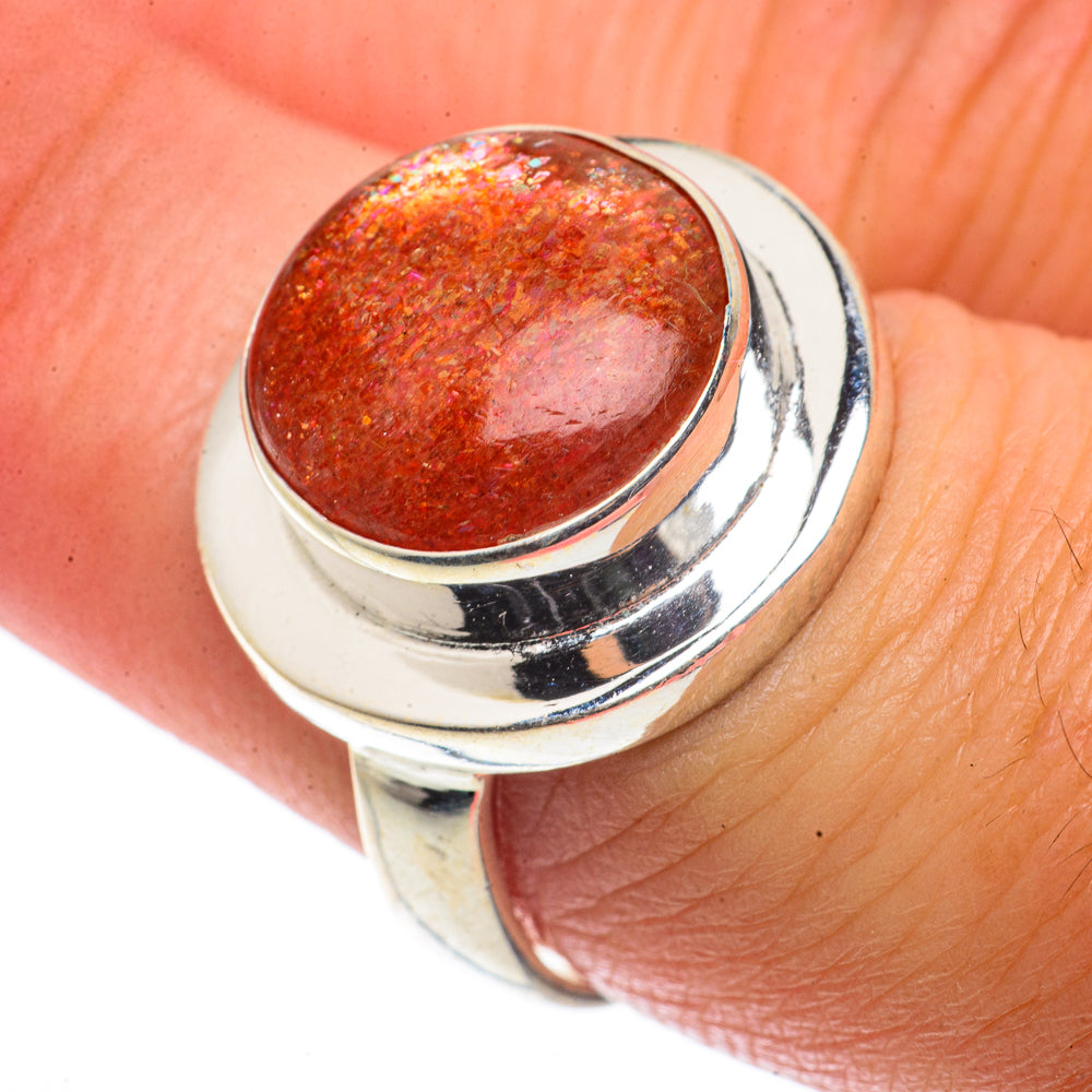 Sunstone Rings handcrafted by Anasilvercos - RING66605