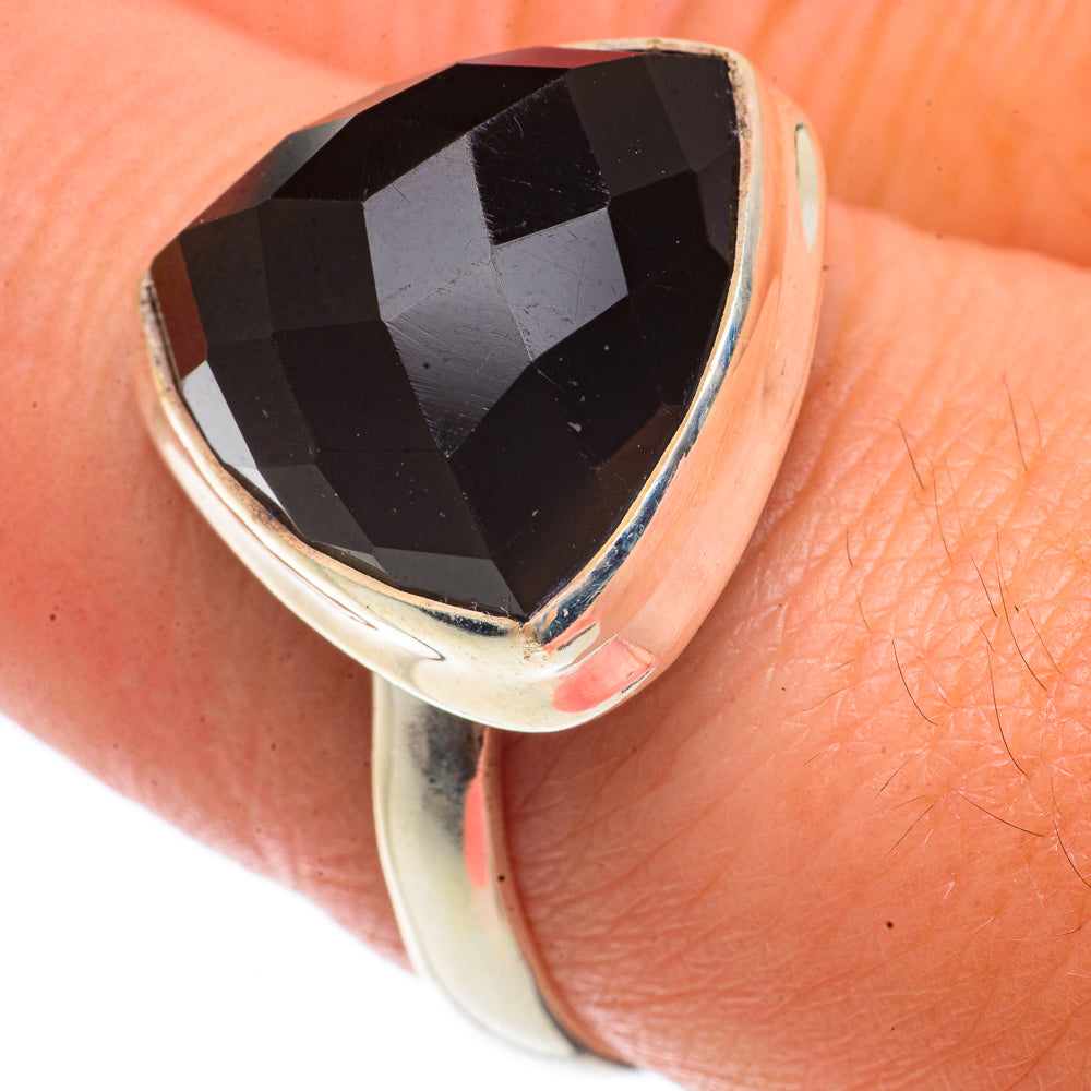 Black Onyx Rings handcrafted by Anasilvercos - RING66611