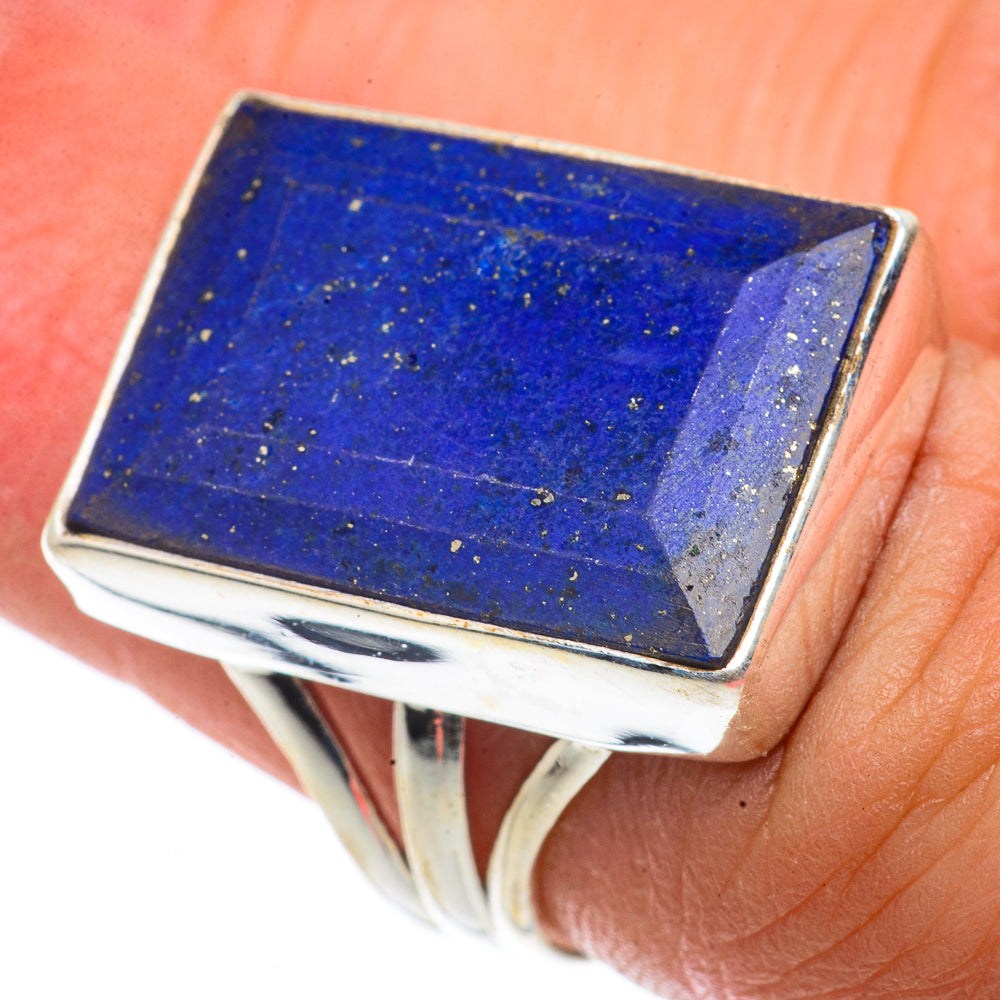 Lapis Lazuli Rings handcrafted by Anasilvercos - RING66632