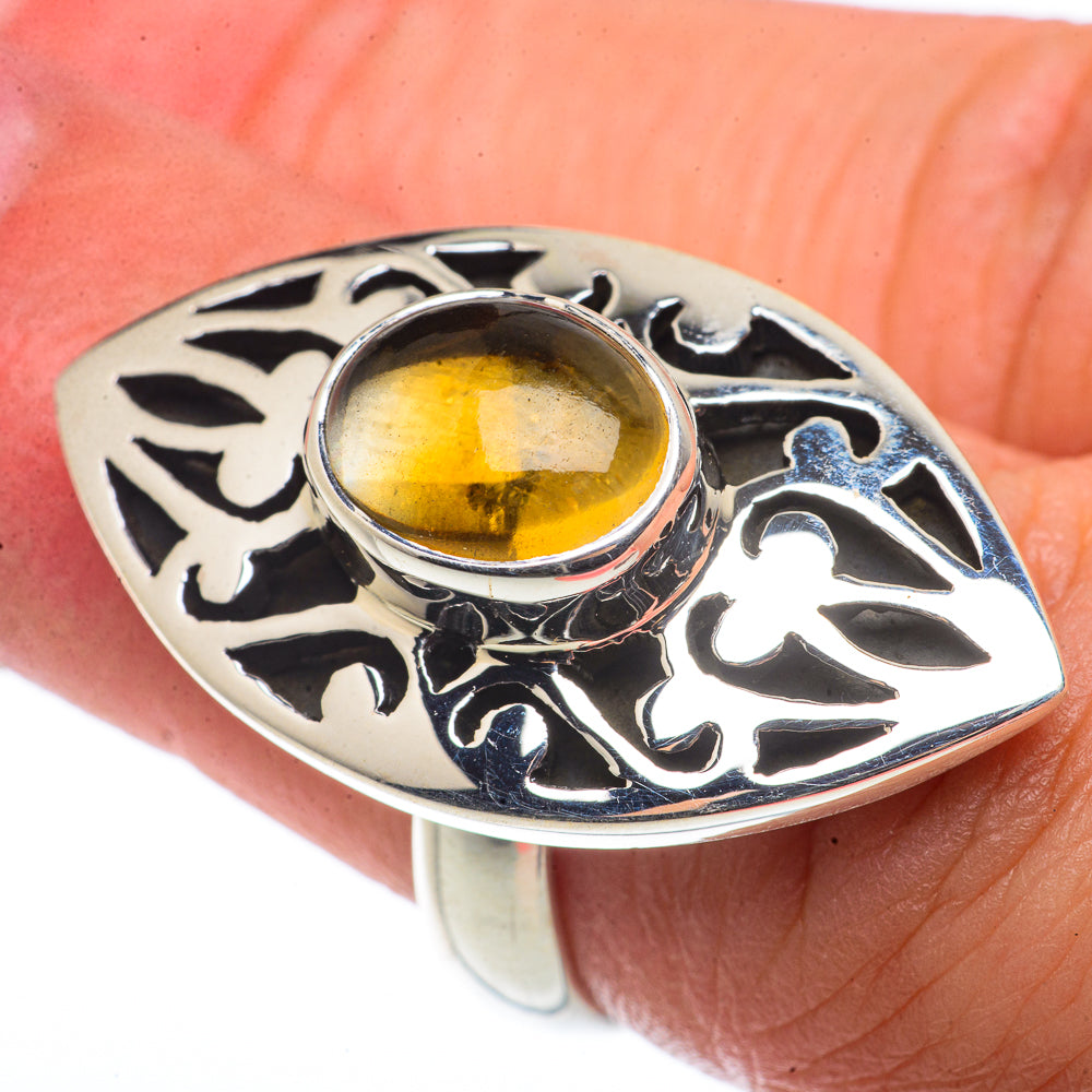 Citrine Rings handcrafted by Anasilvercos - RING66638