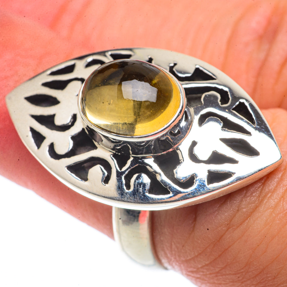 Citrine Rings handcrafted by Anasilvercos - RING66652