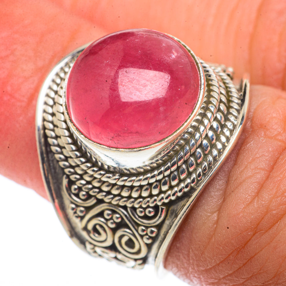Rhodochrosite Rings handcrafted by Anasilvercos - RING66653