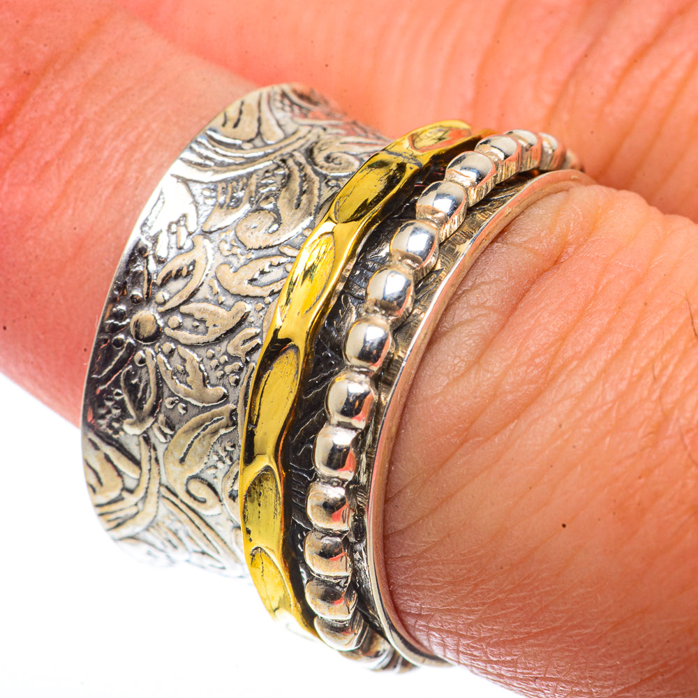 Meditation Spinner Rings handcrafted by Anasilvercos - RING66657