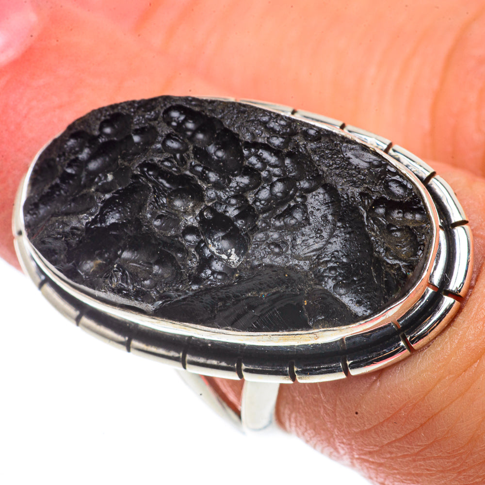 Tektite Rings handcrafted by Anasilvercos - RING66658