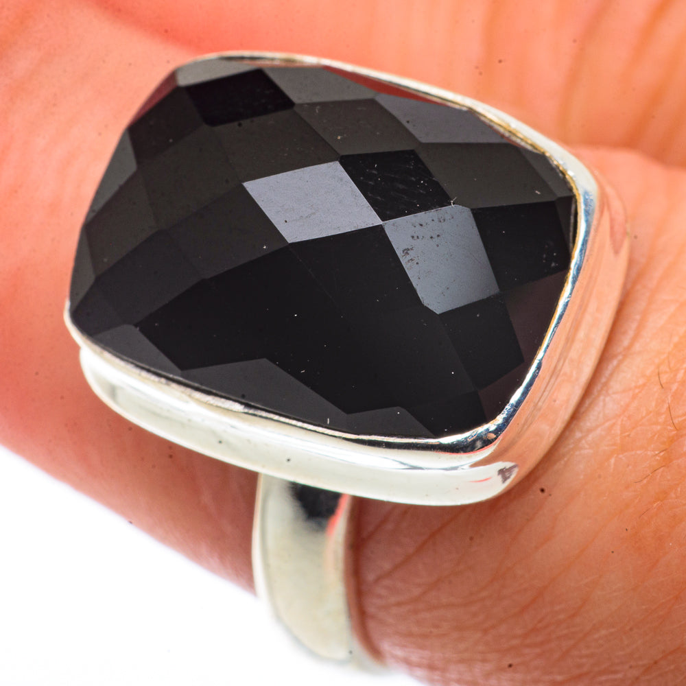 Black Onyx Rings handcrafted by Anasilvercos - RING66659