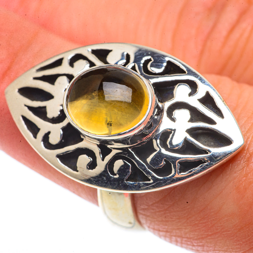 Citrine Rings handcrafted by Anasilvercos - RING66665