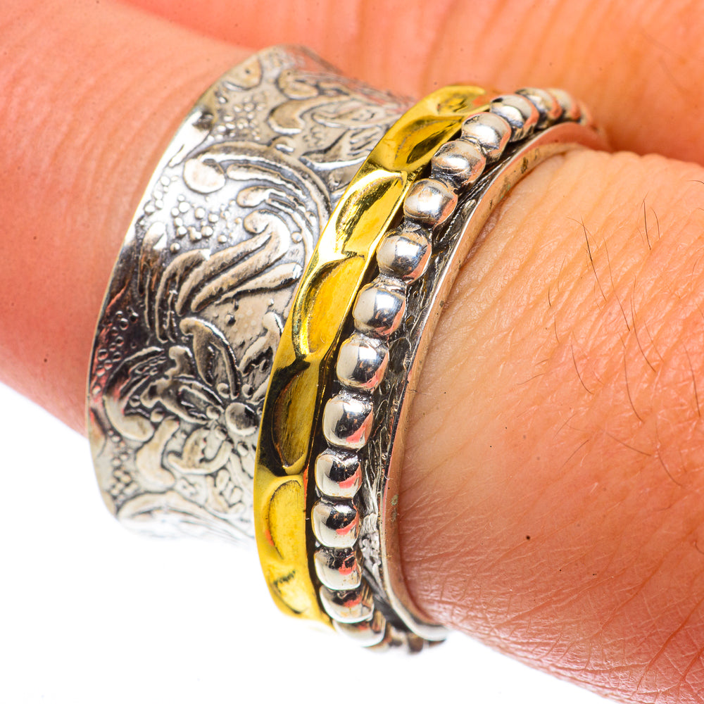 Meditation Spinner Rings handcrafted by Anasilvercos - RING66666