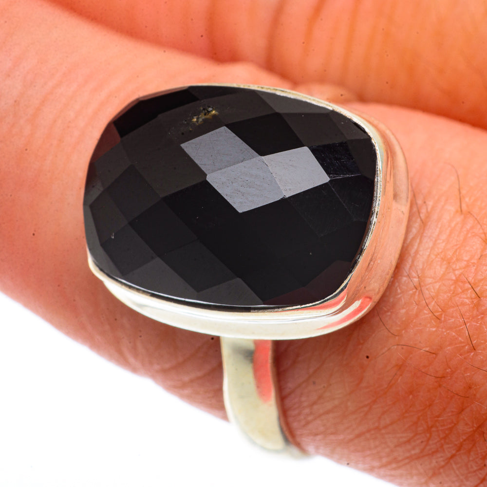 Black Onyx Rings handcrafted by Anasilvercos - RING66668