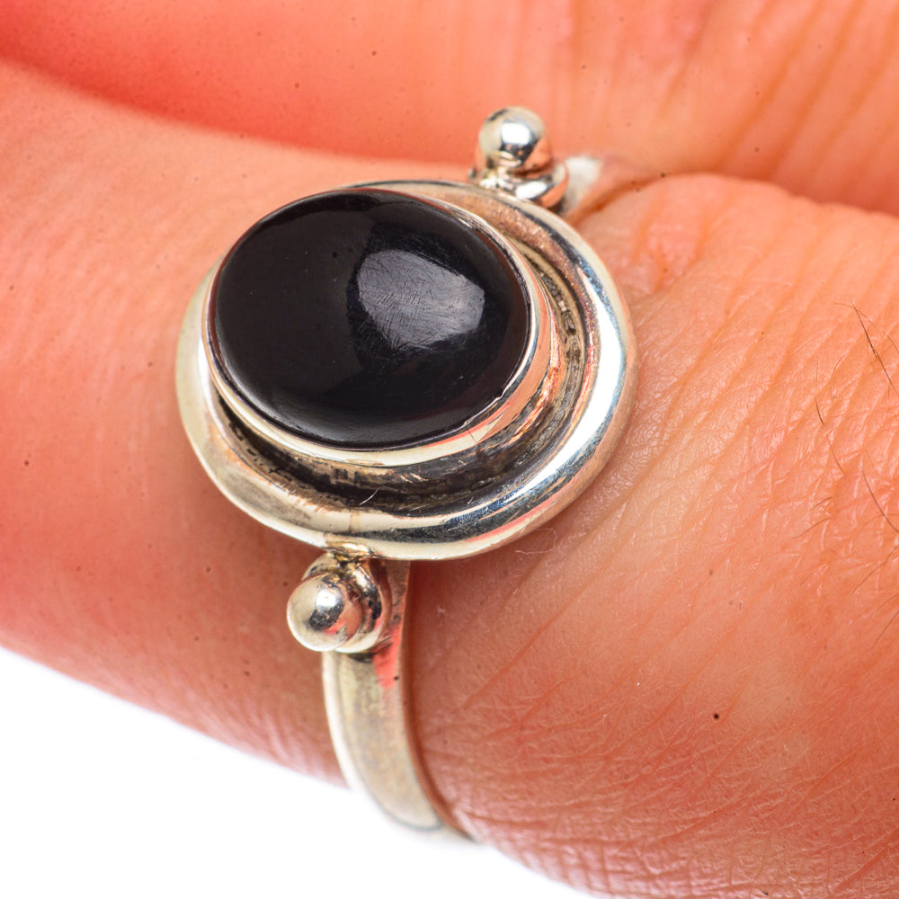 Black Onyx Rings handcrafted by Anasilvercos - RING66669