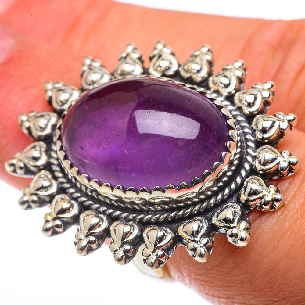 Amethyst Rings handcrafted by Anasilvercos - RING66677