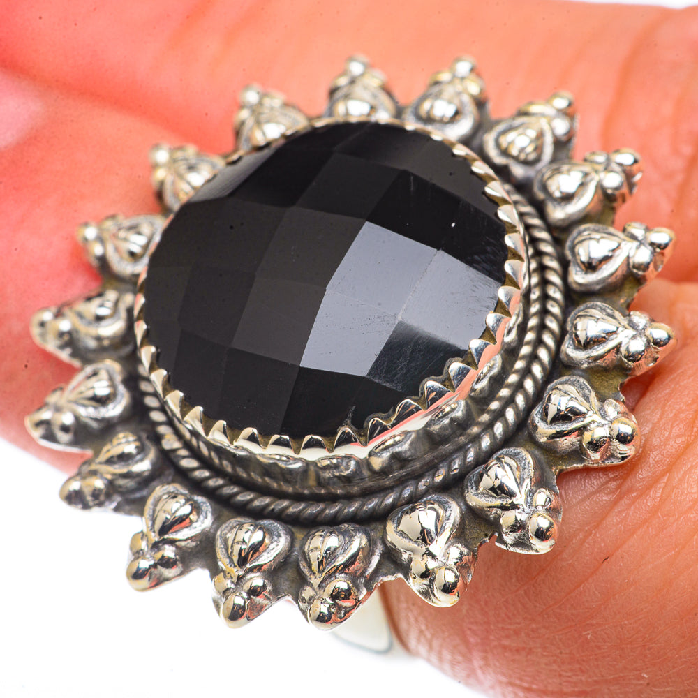 Black Onyx Rings handcrafted by Anasilvercos - RING66684