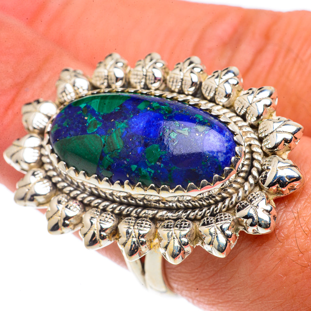 Azurite Rings handcrafted by Anasilvercos - RING66692