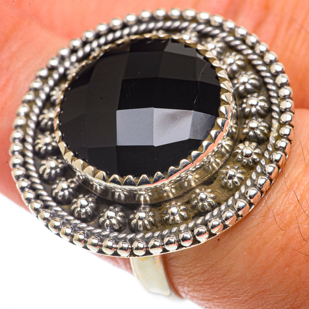 Black Onyx Rings handcrafted by Anasilvercos - RING66720