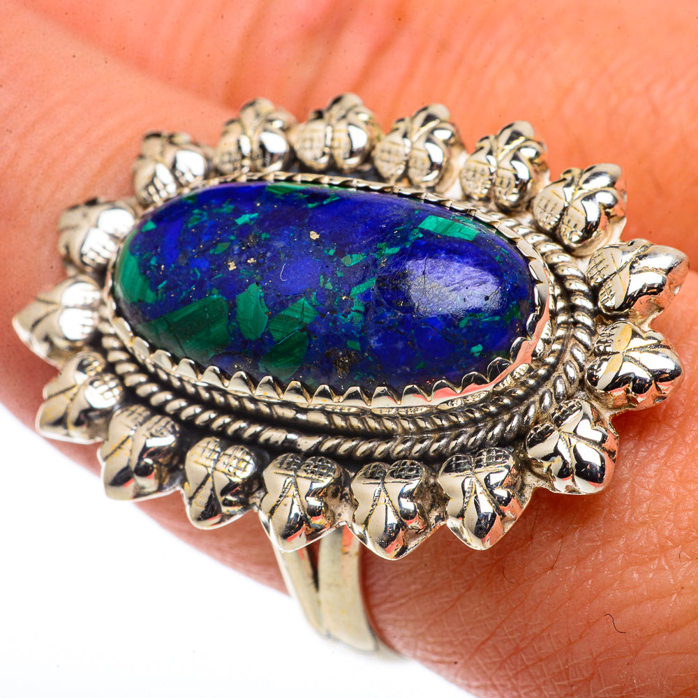 Azurite Rings handcrafted by Anasilvercos - RING66727