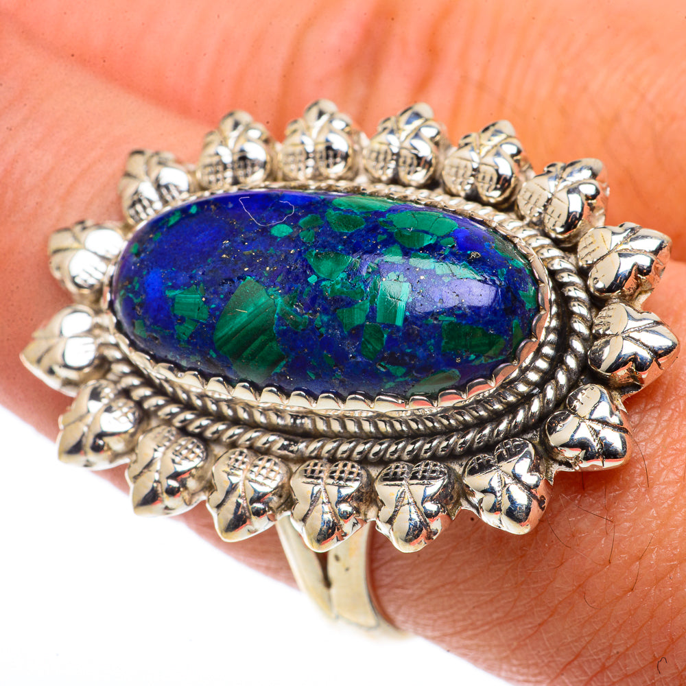 Azurite Rings handcrafted by Anasilvercos - RING66747