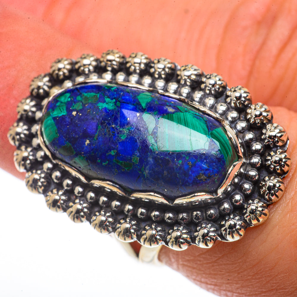 Azurite Rings handcrafted by Anasilvercos - RING66749