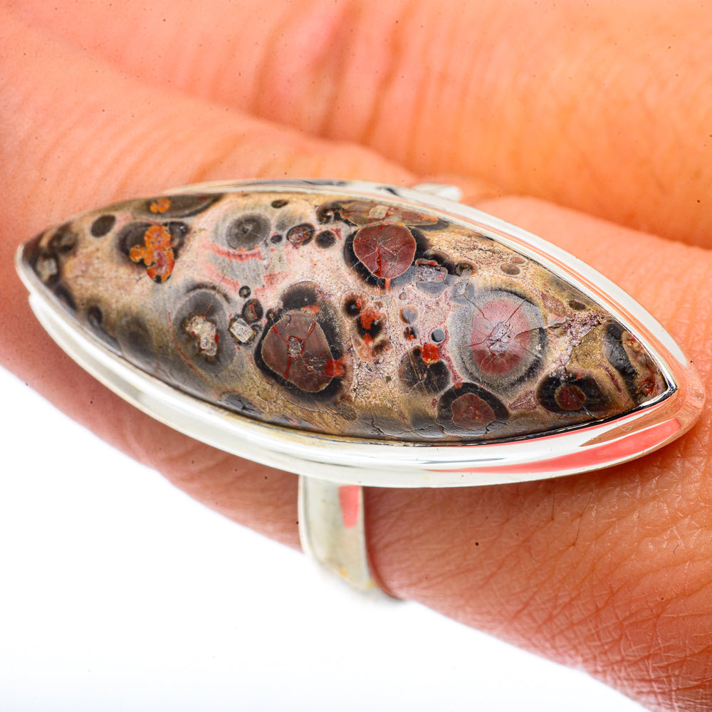 Poppy Jasper Rings handcrafted by Anasilvercos - RING66780