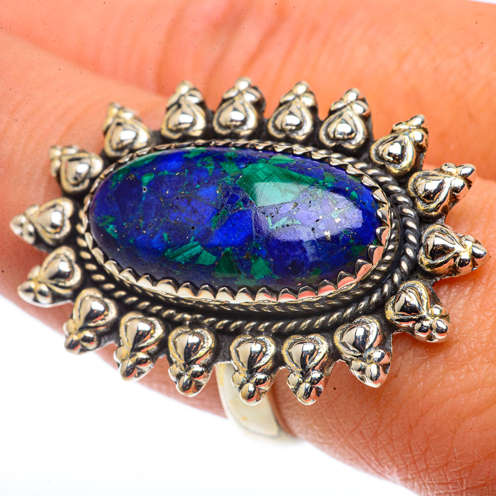 Azurite Rings handcrafted by Anasilvercos - RING66794