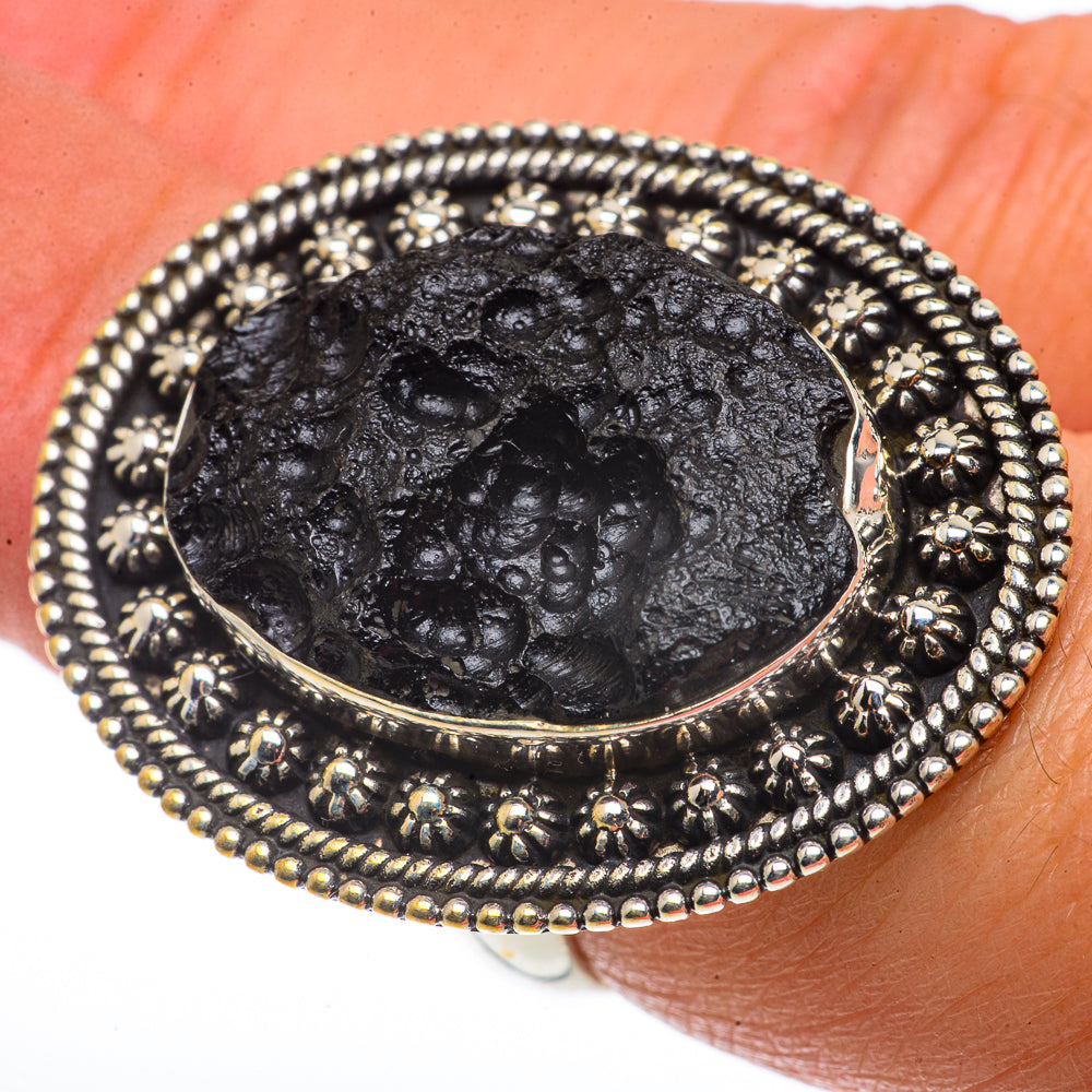 Tektite Rings handcrafted by Anasilvercos - RING66816
