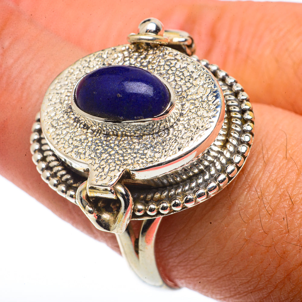 Lapis Lazuli Rings handcrafted by Anasilvercos - RING66829